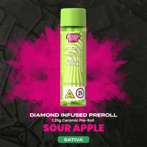 Sour Apple  Infused Pre-roll  1.25g