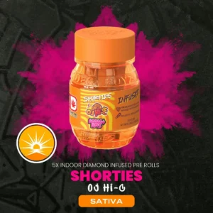 Shorties OJ Hi-C | 5 infused prerolls per Barrel (SATIVA)